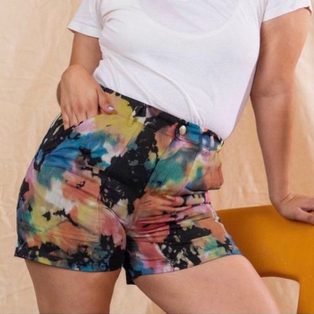 RARE Rainbow Magic Waters Big Bud Press Work Short - Large